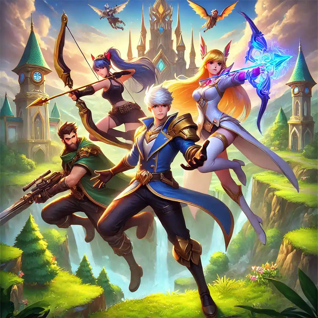 Hero Mobile Legends Tigreal, Miya, dan Eudora, panduan pemula