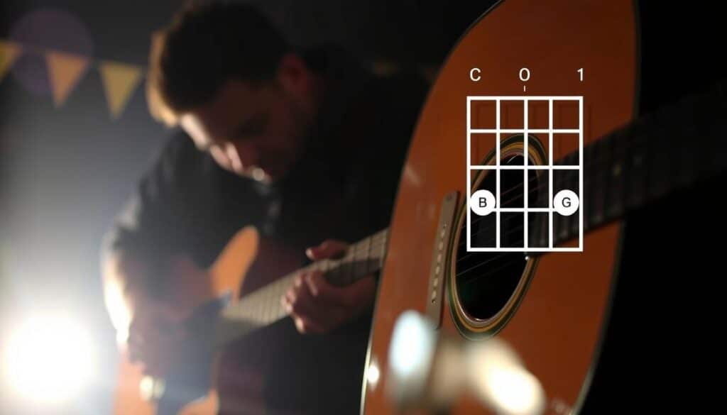 Contoh aplikasi belajar chord gitar