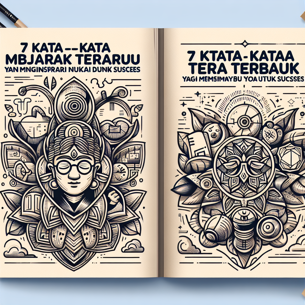 7 Kata-Kata Bijak Terbaru yang Menginspirasi dan Memotivasi Anda untuk Sukses